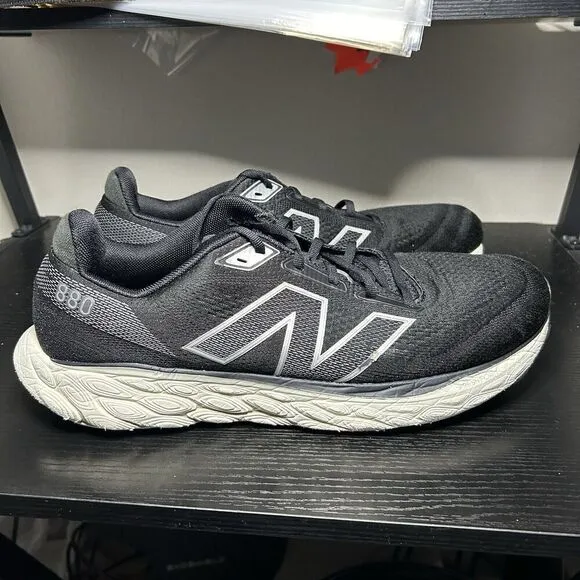 New Balance FF X 880 V14 Men’s Size 14 2E M880b14 Black white Running Shoes