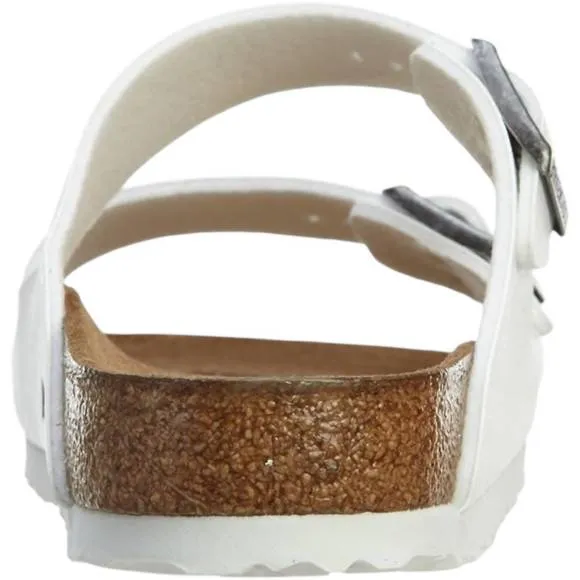 NEW BIRKENSTOCK women's arizona birkoflor sandals in white