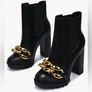 NEW Cape Robbin Godzilla Boots Black  Size 8