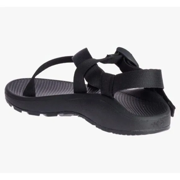 New! Chaco ZCloud Z Cloud Sandal Solid Black Men’s Comfort Sandals US Size 11