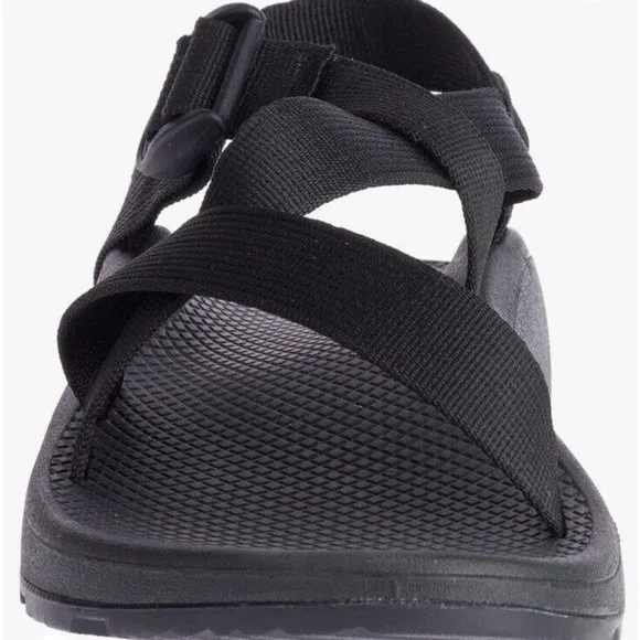 New! Chaco ZCloud Z Cloud Sandal Solid Black Men’s Comfort Sandals US Size 11