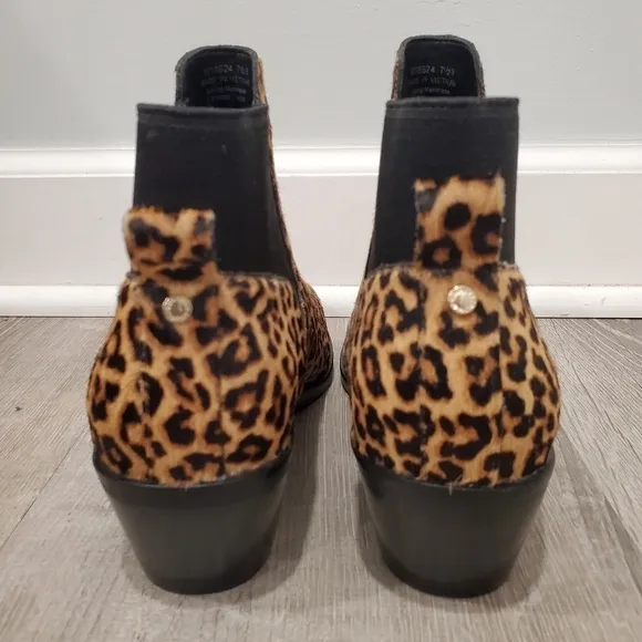 NEW Cole Haan Gia Animal Print Ankle Boots