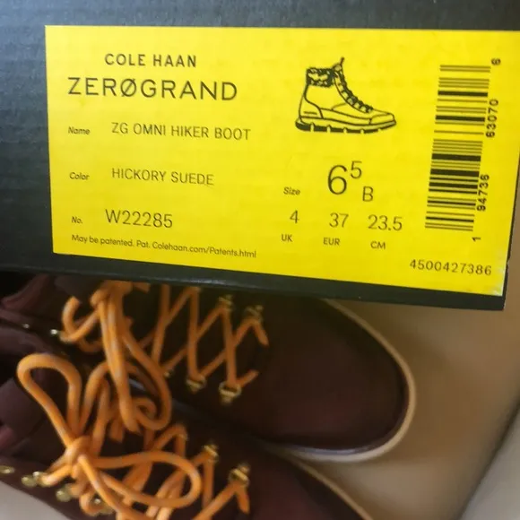 New Cole Haan Zerogrand Omni ankle boots