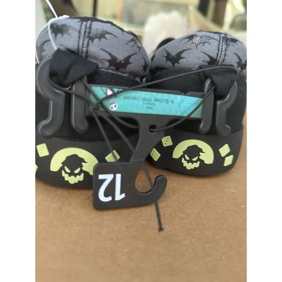New Disney The Nightmare Before Christmas Jack Sally Slip On Sneakers Shoes 12