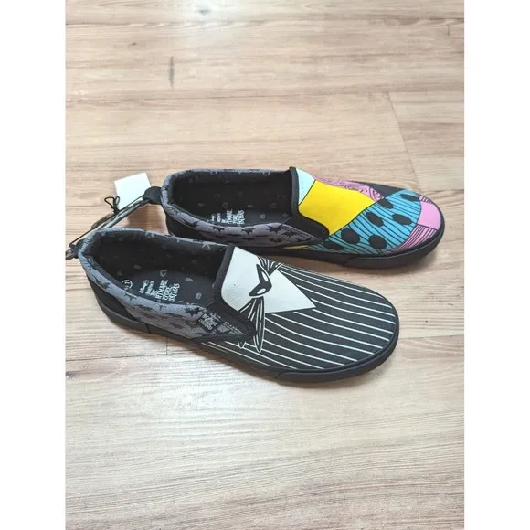 New Disney The Nightmare Before Christmas Jack Sally Slip On Sneakers Shoes 12