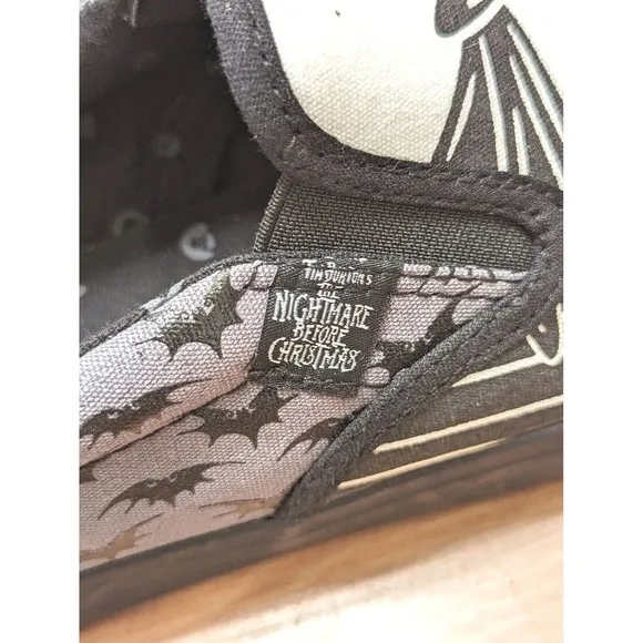 New Disney The Nightmare Before Christmas Jack Sally Slip On Sneakers Shoes 12