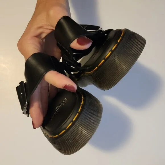 NEW Dr Martens Zane Brando Slingback Sandals Womens 8 Minimalist Comfort Grunge