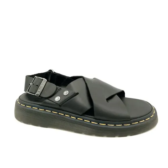 NEW Dr Martens Zane Brando Slingback Sandals Womens 8 Minimalist Comfort Grunge