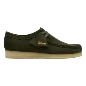 NEW IN BOX Men’s Clarks Wallabee Shoes Forest Green Suede Leather