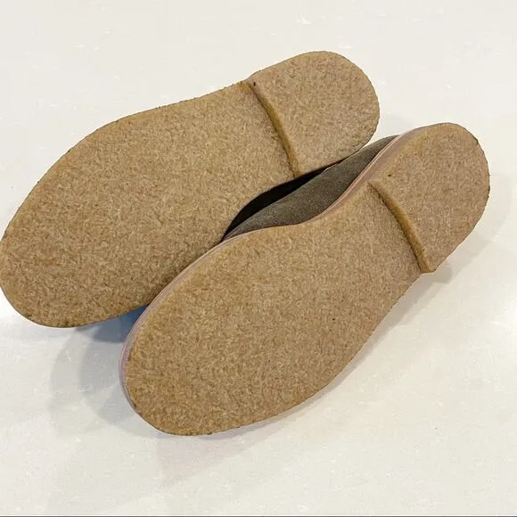 NEW Jacques Soloviere Ray Olive Suede Leather Shoes 37