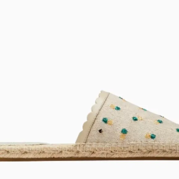 NEW!! Kate Spade Rosie Pineapple Flats -Size 8 /8.5