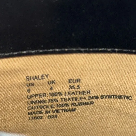 NEW Lauren Ralph Lauren Black Wedge Ankle Boot In Size 6