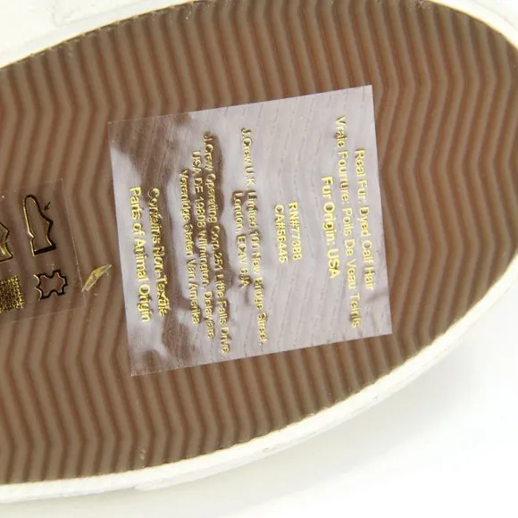 NEW Madewell Sidewalk Painted Leopard Calf Hair 8M