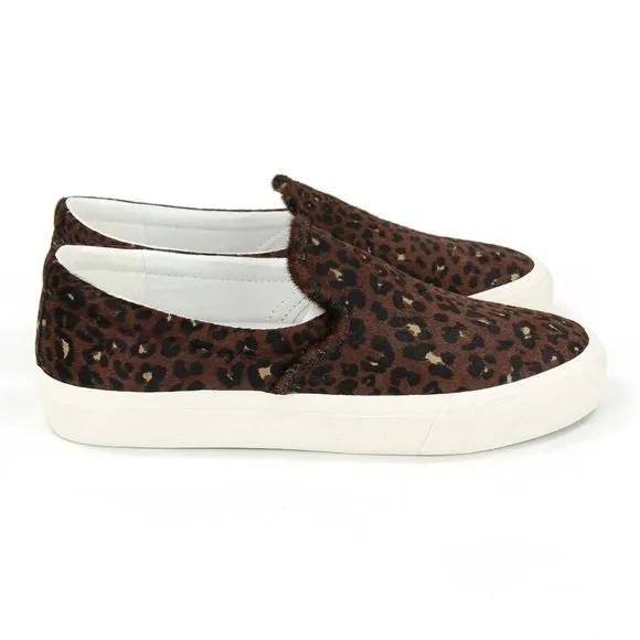 NEW Madewell Sidewalk Painted Leopard Calf Hair 8M