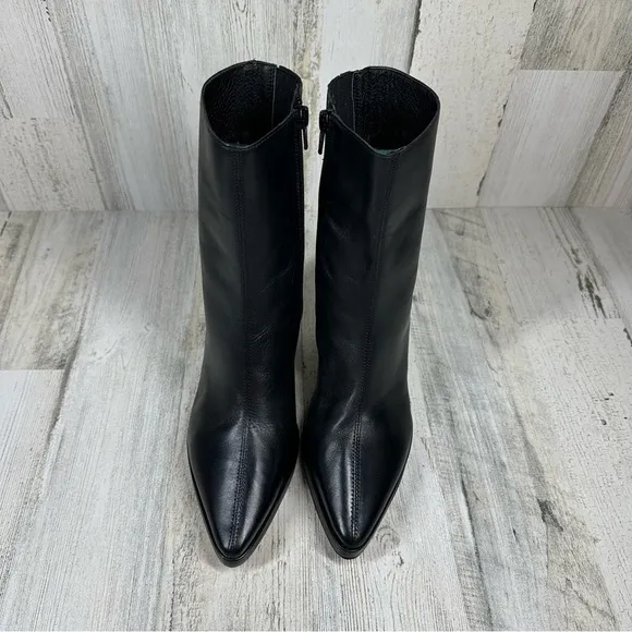 NEW Matisse Hendrix Black Leather Pointy Toe Ankle Boots #4