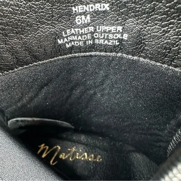 NEW Matisse Hendrix Black Leather Pointy Toe Ankle Boots #4