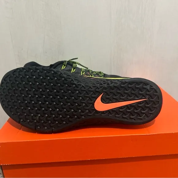 New Nike Metcon DSX Flyknit Mens Size 7.5 Black  Running Shoes Sneakers