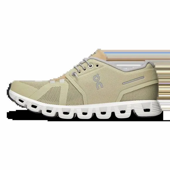 NEW ON RUNNING women's cloud 5 running shoes in haze/sand