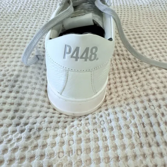 NEW P448 White Sneakers sz 38