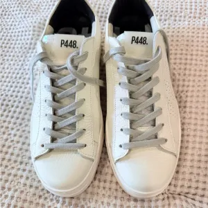 NEW P448 White Sneakers sz 38