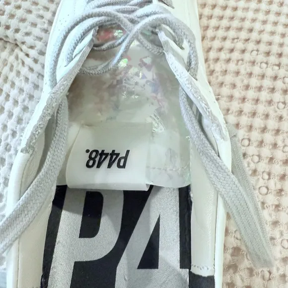 NEW P448 White Sneakers sz 38