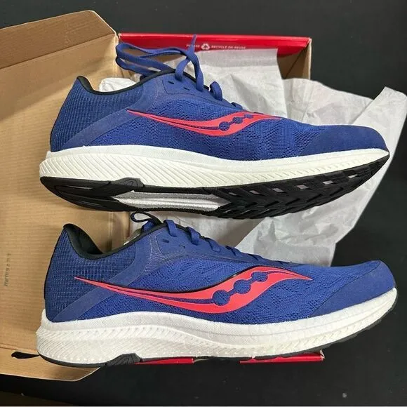 New Saucony Freedom 5 Sapphire Vizired Running Shoes Sneakers 11