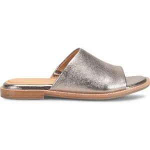 NEW SOFFT Leather Noble Comfort Slide Sandals bronze 254 3M7