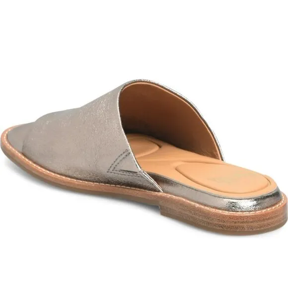 NEW SOFFT Leather Noble Comfort Slide Sandals bronze 254 3M7