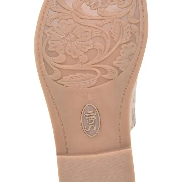NEW SOFFT Leather Noble Comfort Slide Sandals bronze 254 3M7