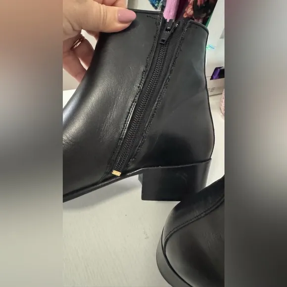 New The Kooples Leather Ankle Boots