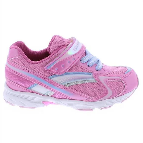 NEW TSUKIHOSHI girl's glitz shoes in pink/blue