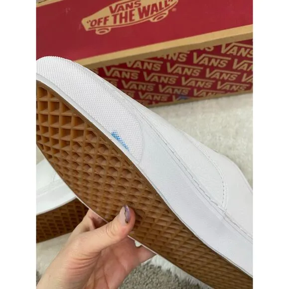 New Vans Authentic Lux Leather Shoes Size 10