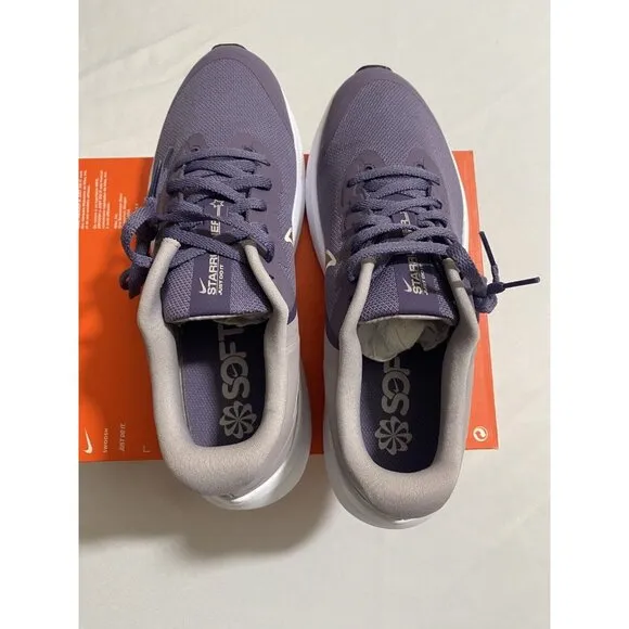 New Youth Size 7Y Purple Nike Star Runner 3 (GS) Running Shoes DA2776 501