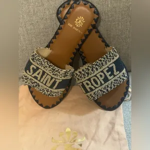 **NEW**Italian Made Blue and White Women's Sandals