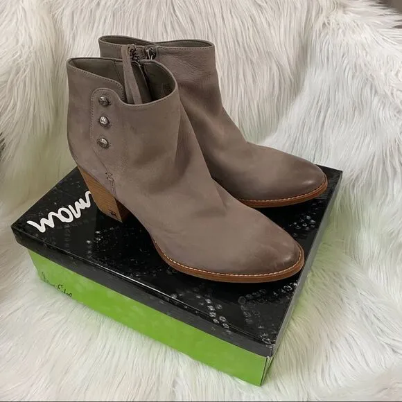 NEW Sam Edelman Mariella flint gray bootie 11