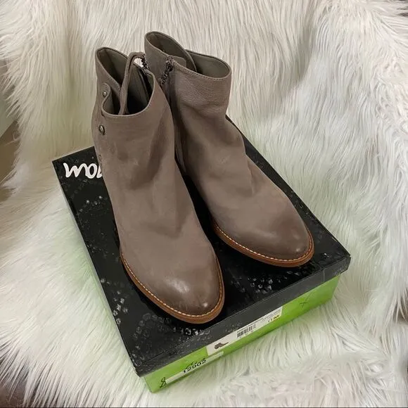 NEW Sam Edelman Mariella flint gray bootie 11