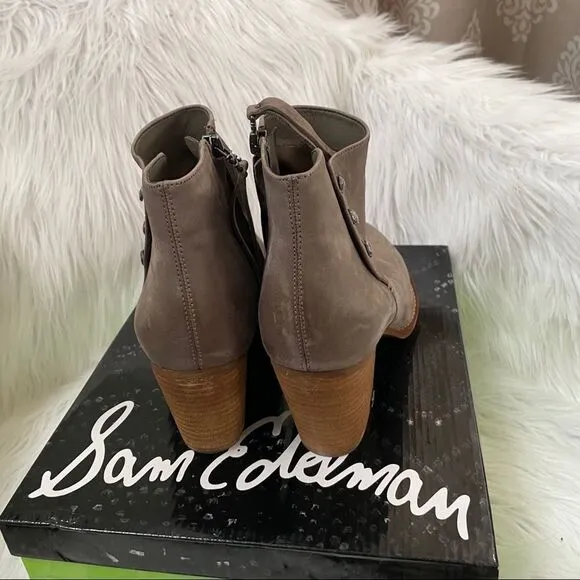 NEW Sam Edelman Mariella flint gray bootie 11