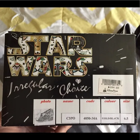 NIB C3PO Star Wars Disney Irregular Choice Flats