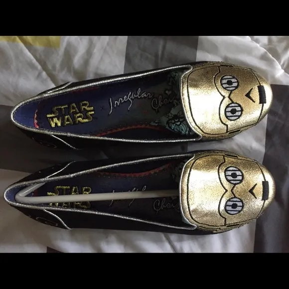NIB C3PO Star Wars Disney Irregular Choice Flats