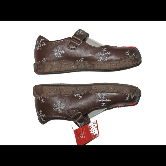 NIB Garvalin Leather Mary Jane Shoes, sz 26 (9.5 US)