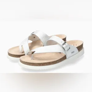 NIB Mephisto Helen Silver Metalics Sandal