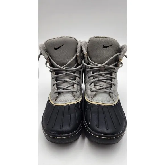 Nike ACG Woodside Matte Gray Silver Men's 7.5 Duck Boots 386469-090 Snow Winter