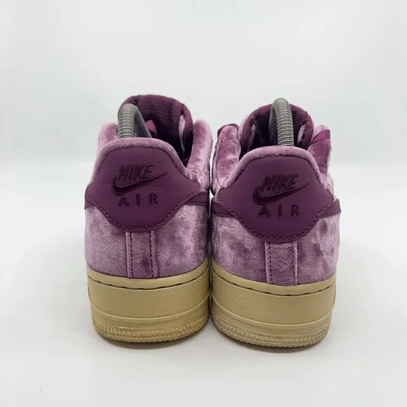 Nike Air Force 1 LV8 Youth Size 7 Velvet Purple Suede Sneakers Shoes 849345-601