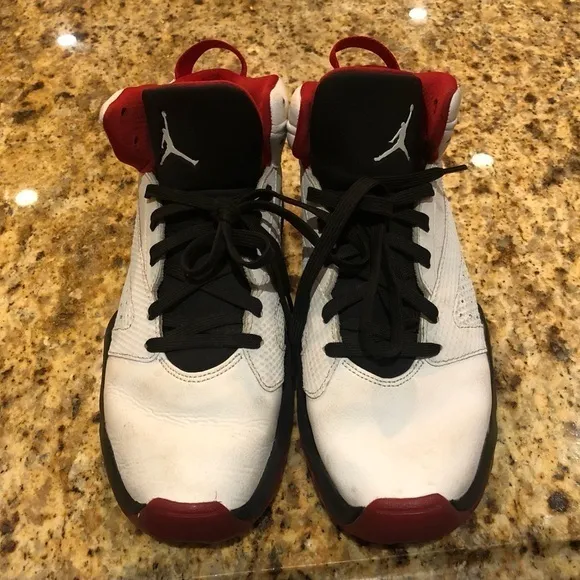 Nike Air Jordan “Lift Off” sneakers.Sharp‎ white black red leather. Siz…