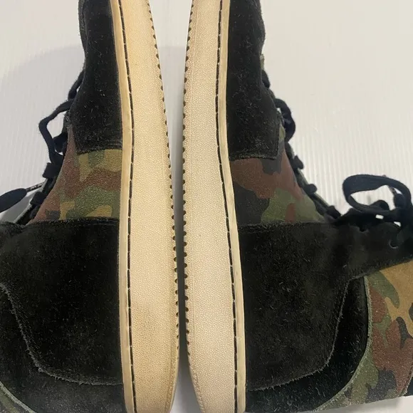 Nike Air Jordan Shoes Westbrook 0.2 Men’s Size 9 Suede Camo Hi Tops‎