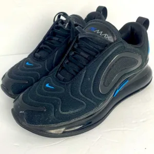 Nike Air Max‎ 720 Just Do It Black &amp; Blue  (GS) Youth size 4.5