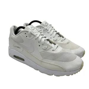 Nike Air Max 90 Ultra‎ Moire Shoes Mens Sz 13 White Athletic Sneakers 875695-101