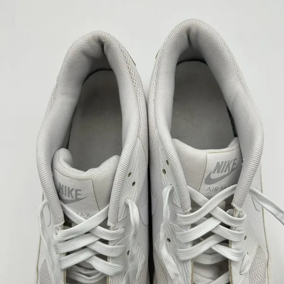 Nike Air Max 90 Ultra‎ Moire Shoes Mens Sz 13 White Athletic Sneakers 875695-101