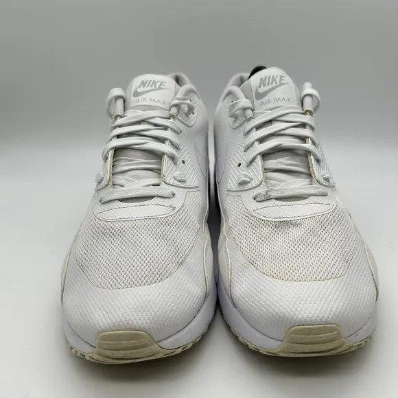 Nike Air Max 90 Ultra‎ Moire Shoes Mens Sz 13 White Athletic Sneakers 875695-101