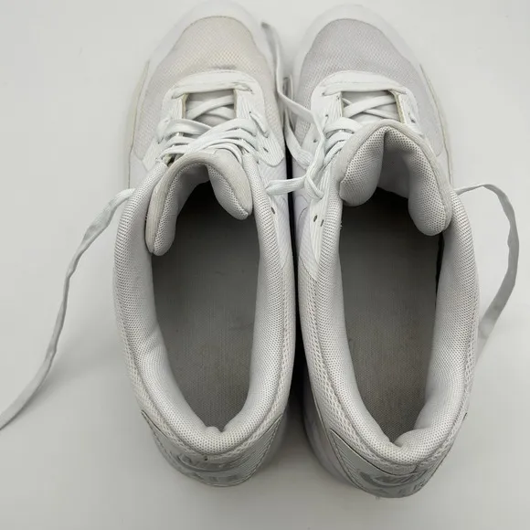 Nike Air Max 90 Ultra‎ Moire Shoes Mens Sz 13 White Athletic Sneakers 875695-101
